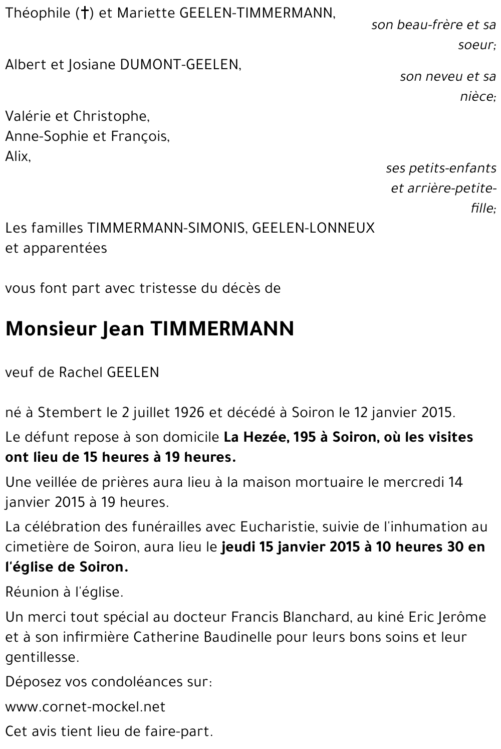 Jean TIMMERMANN
