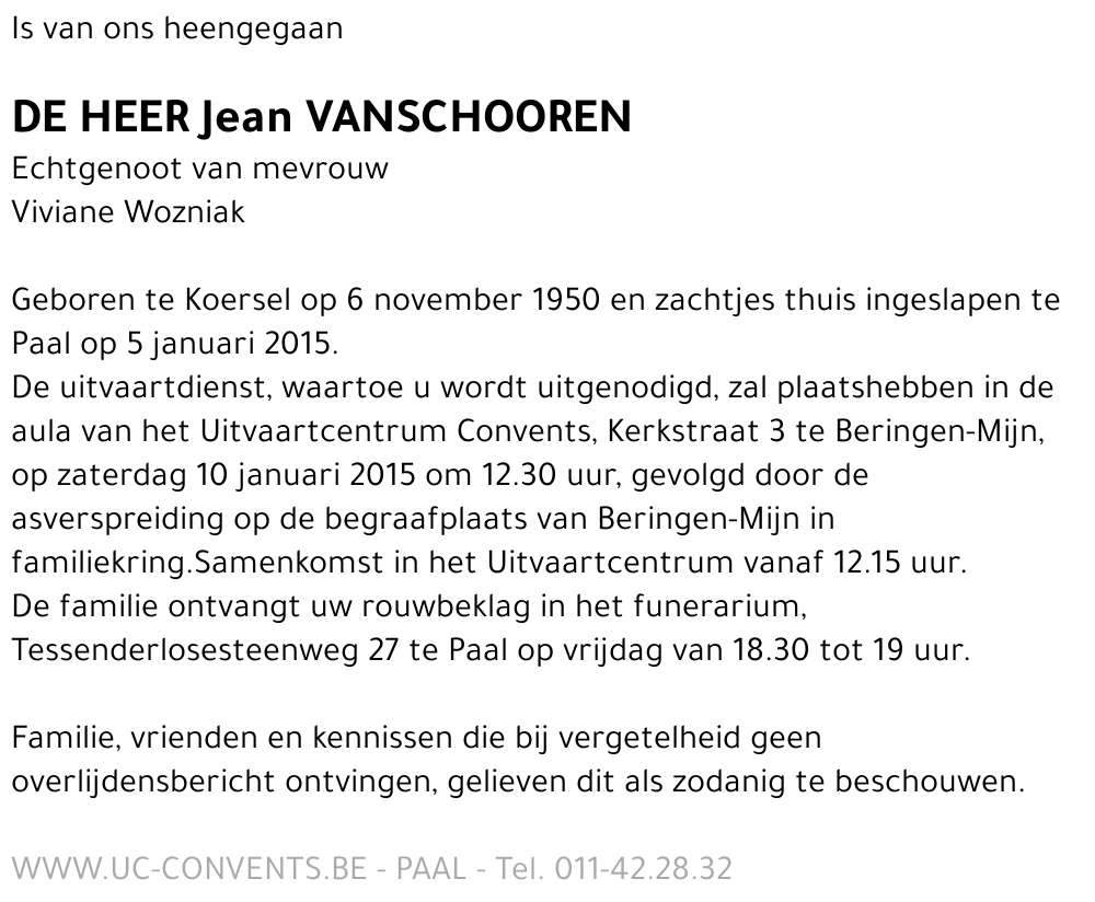 Jean Vanschooren