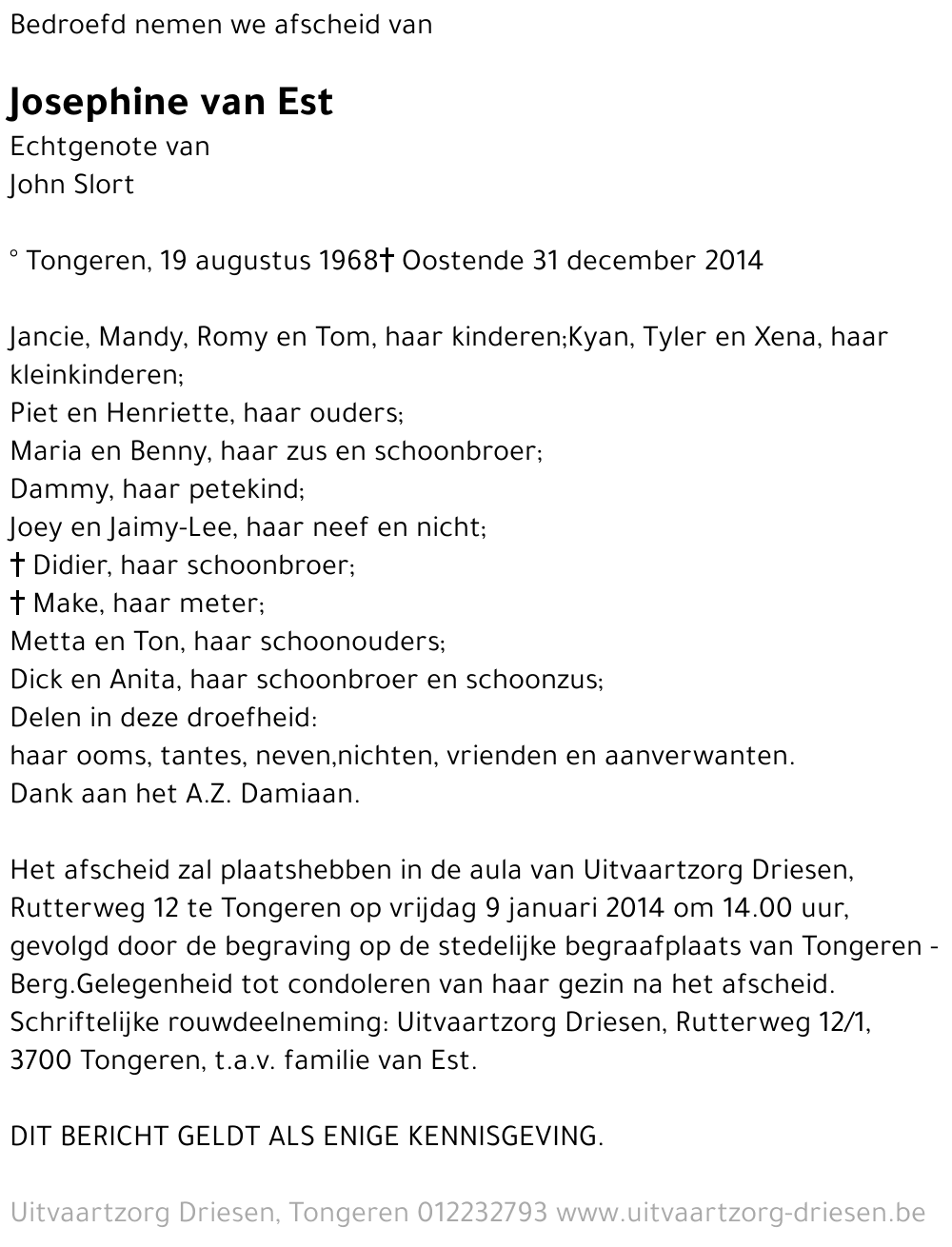 Josephine van Est