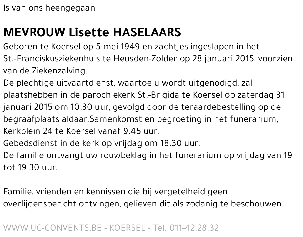 Lisette Haselaars
