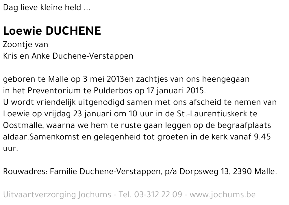 Loewie Duchene