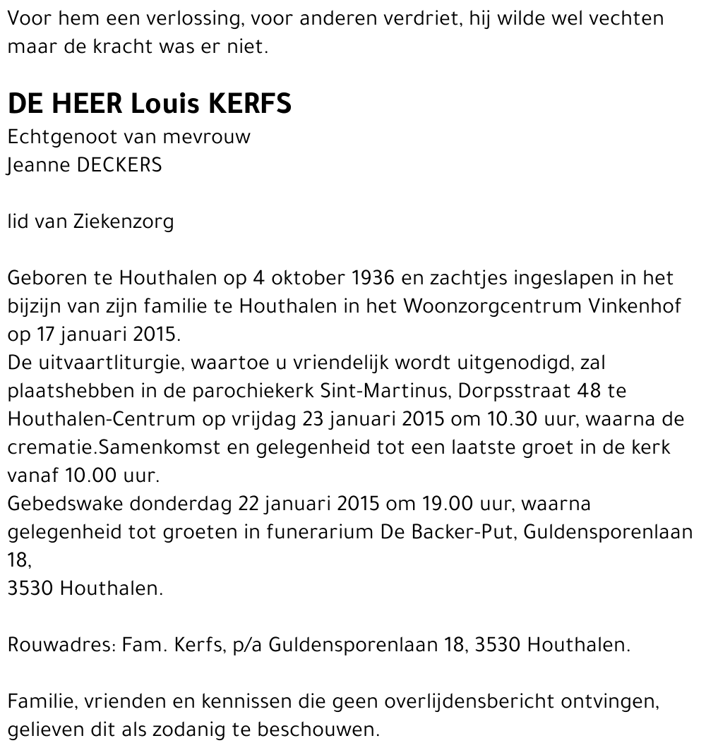 Louis KERFS