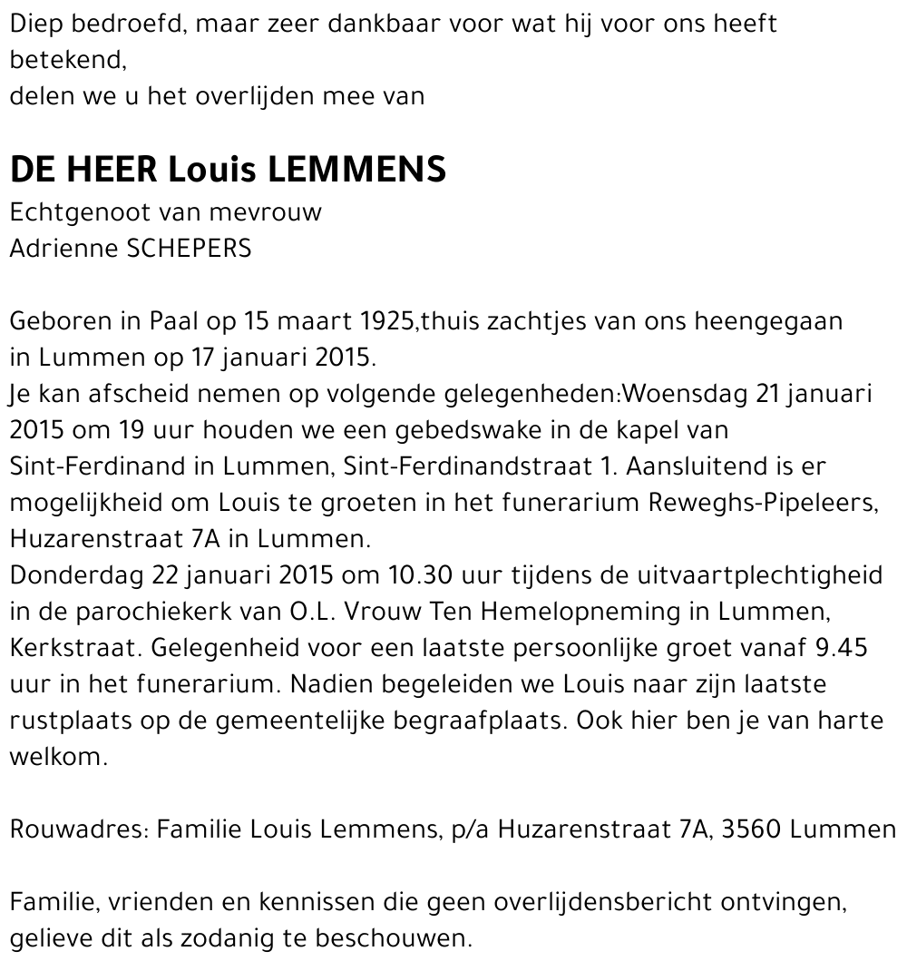 Louis Lemmens