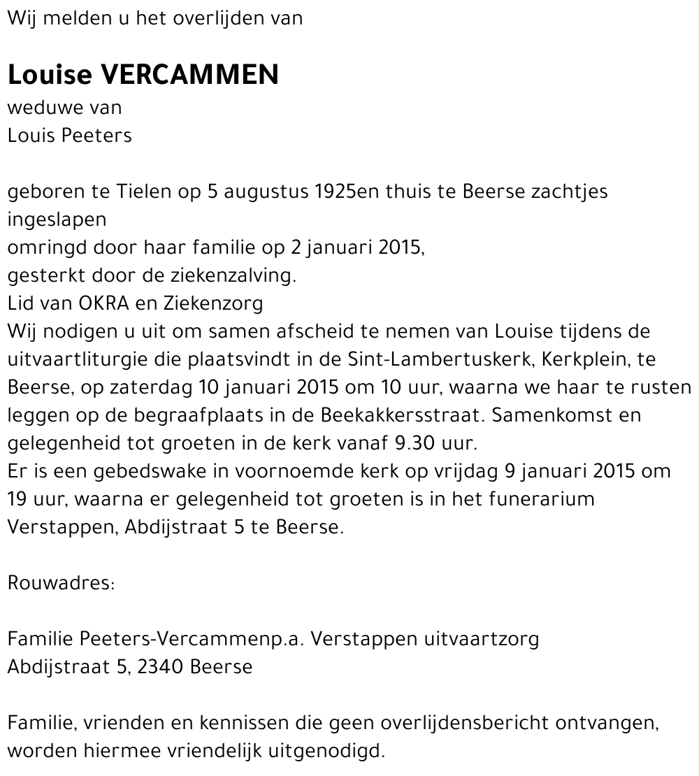 Louise Vercammen