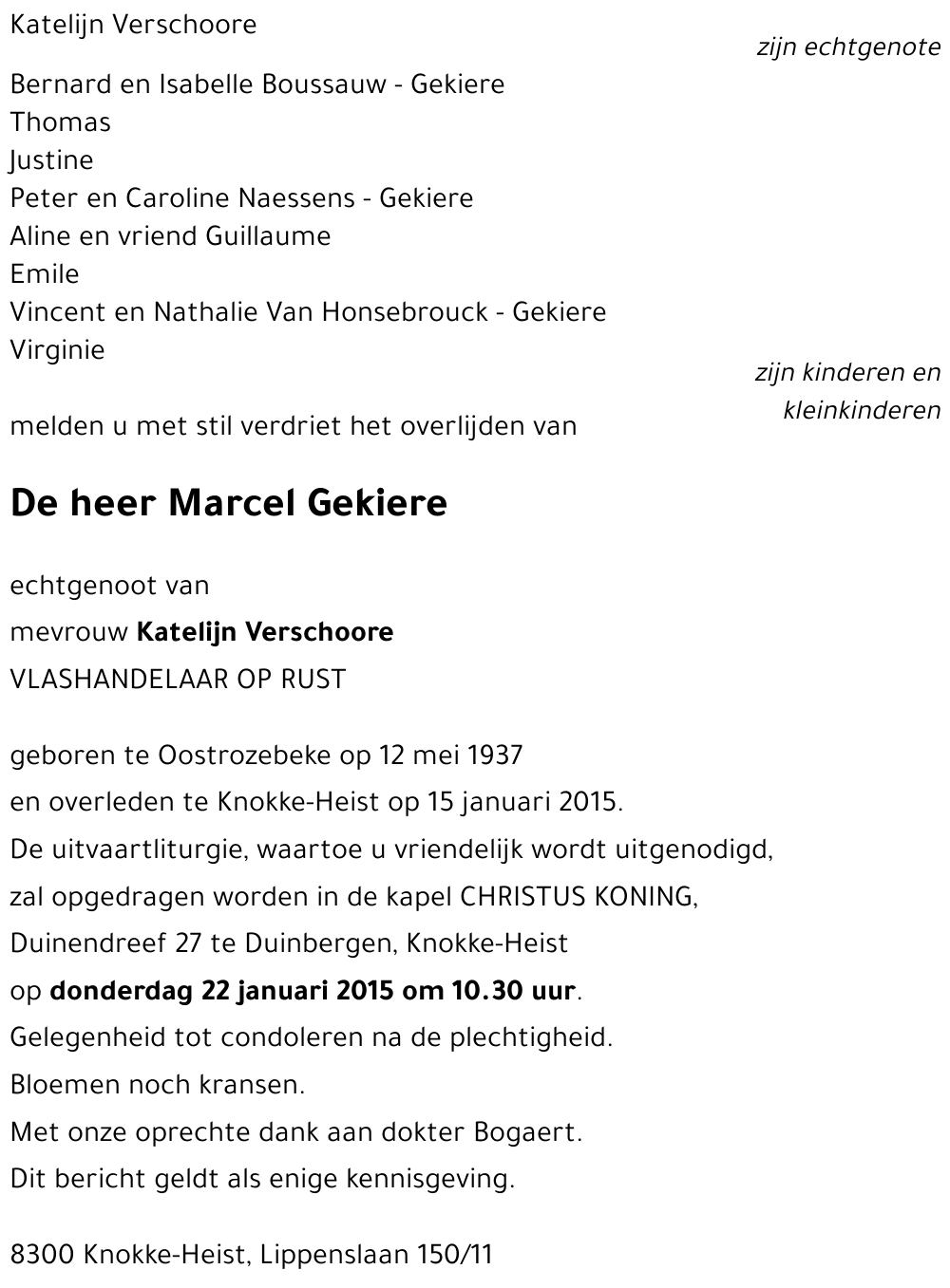 Marcel Gekiere