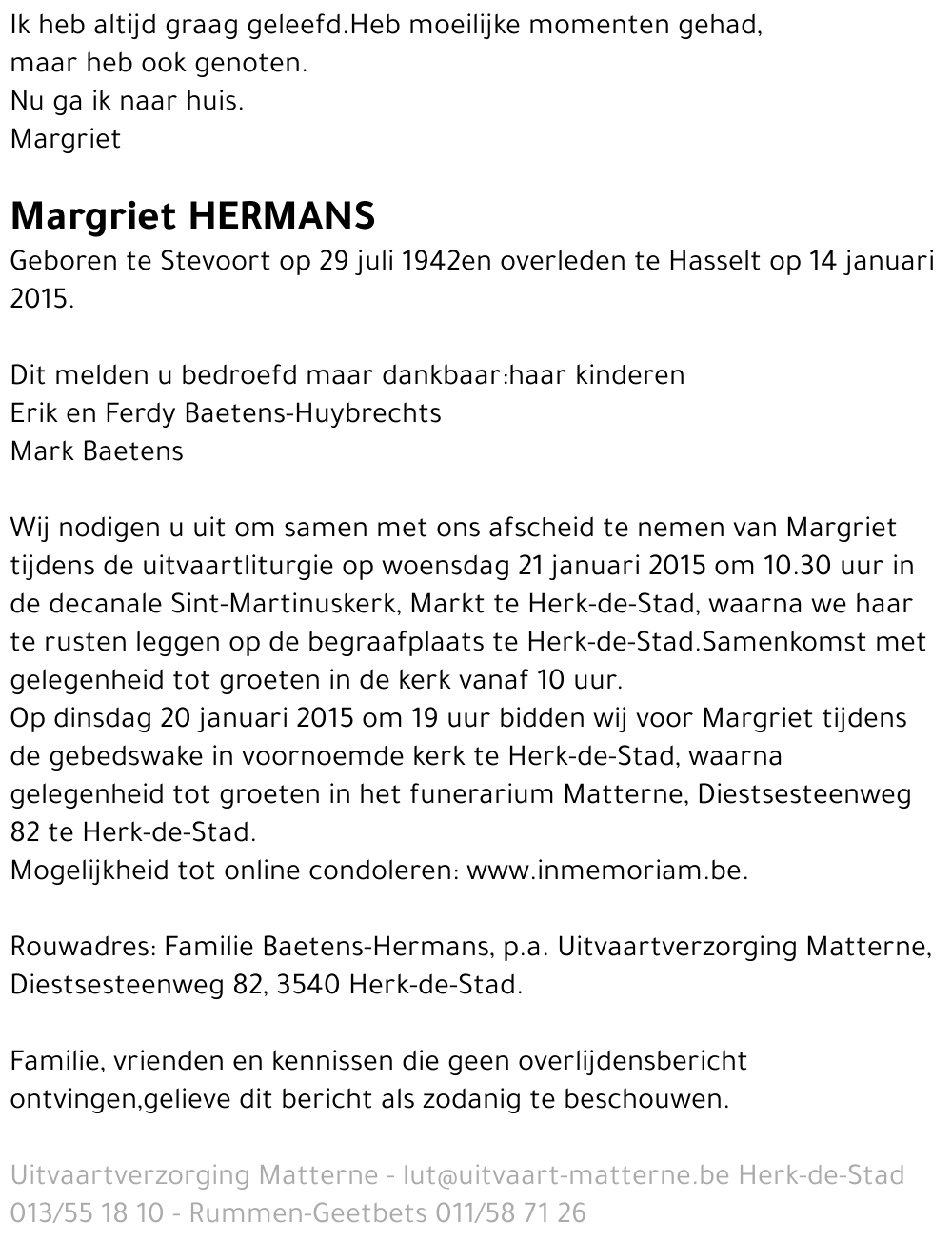 Margriet Hermans