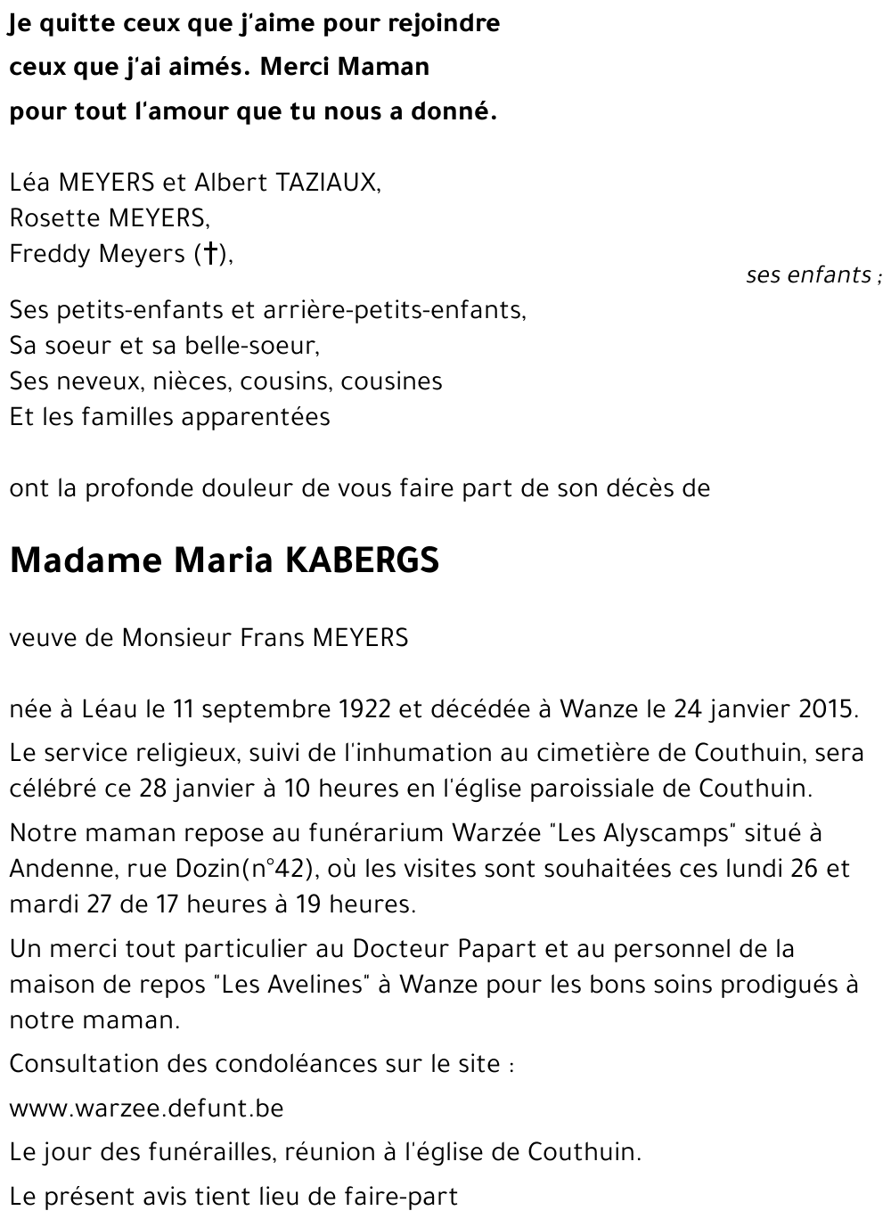 Maria KABERGS