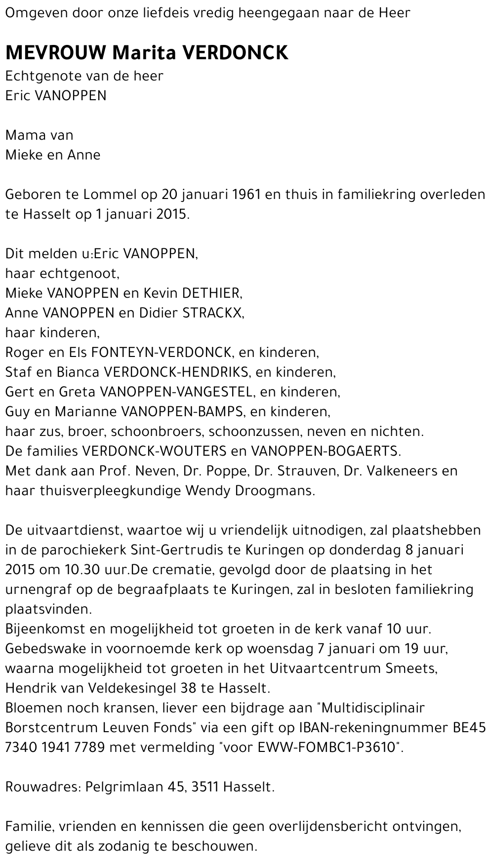 Marita Verdonck