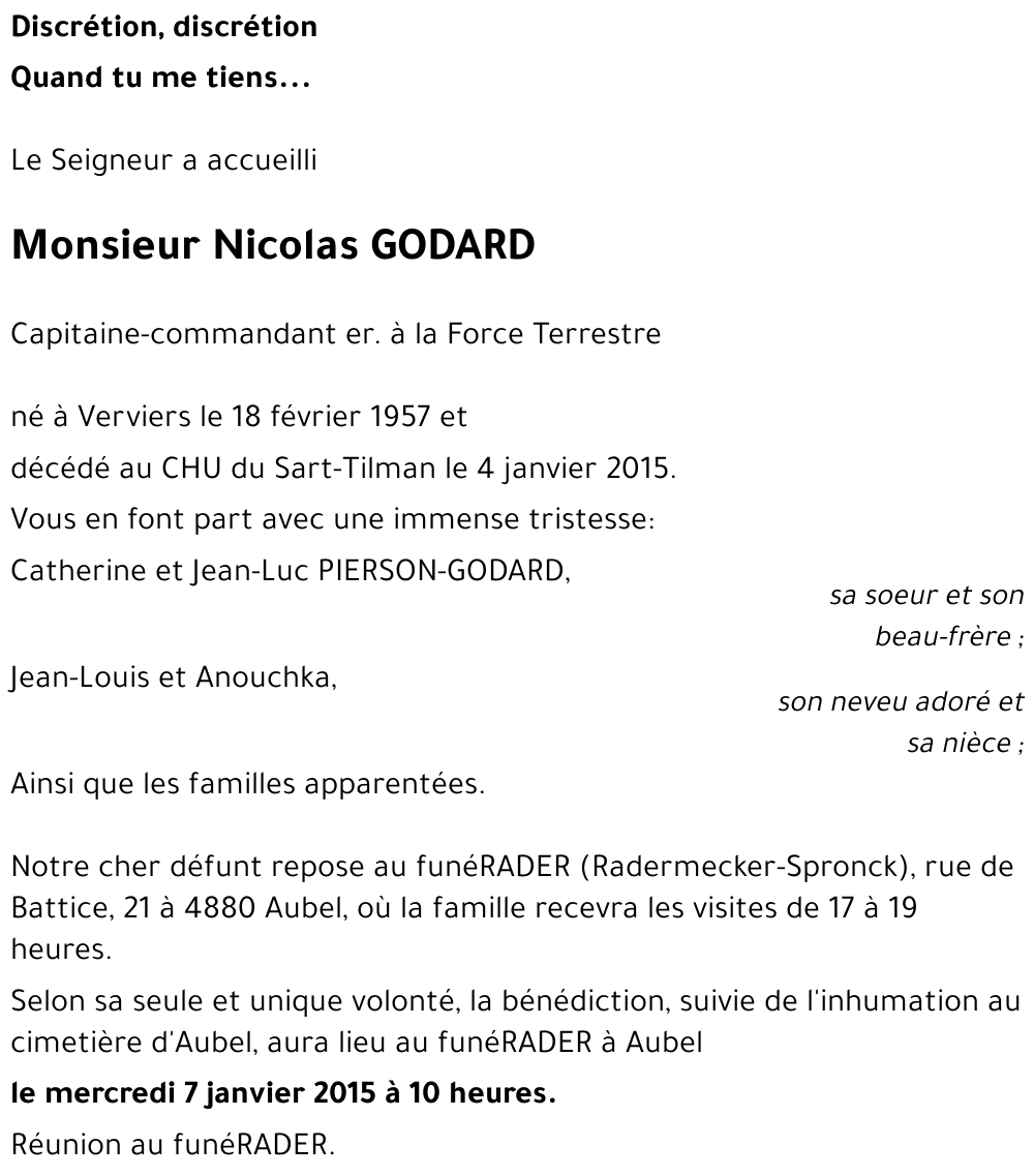 Nicolas GODARD