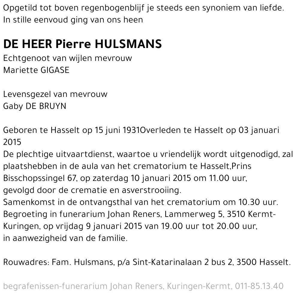 Pierre HULSMANS