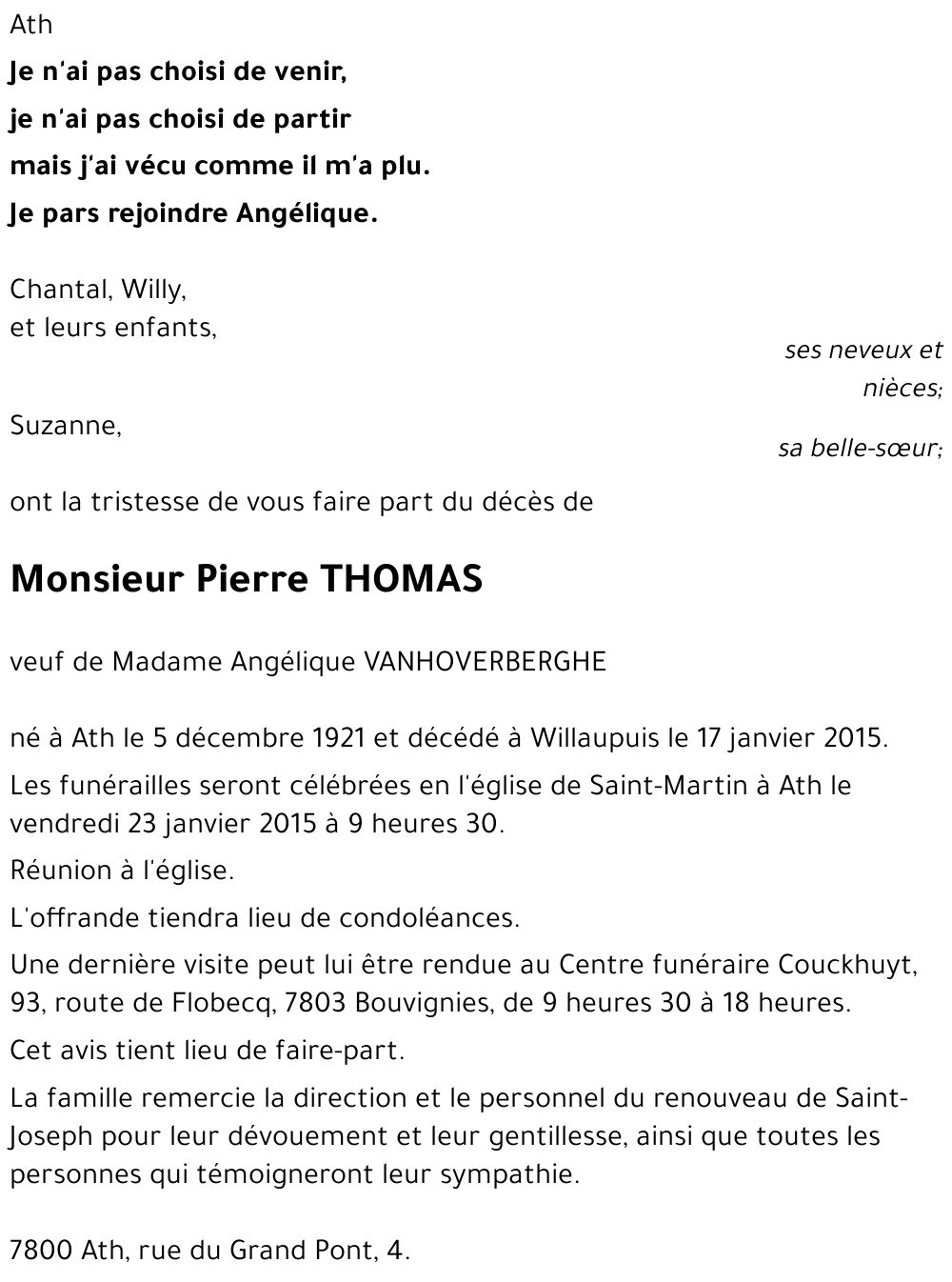 Pierre THOMAS