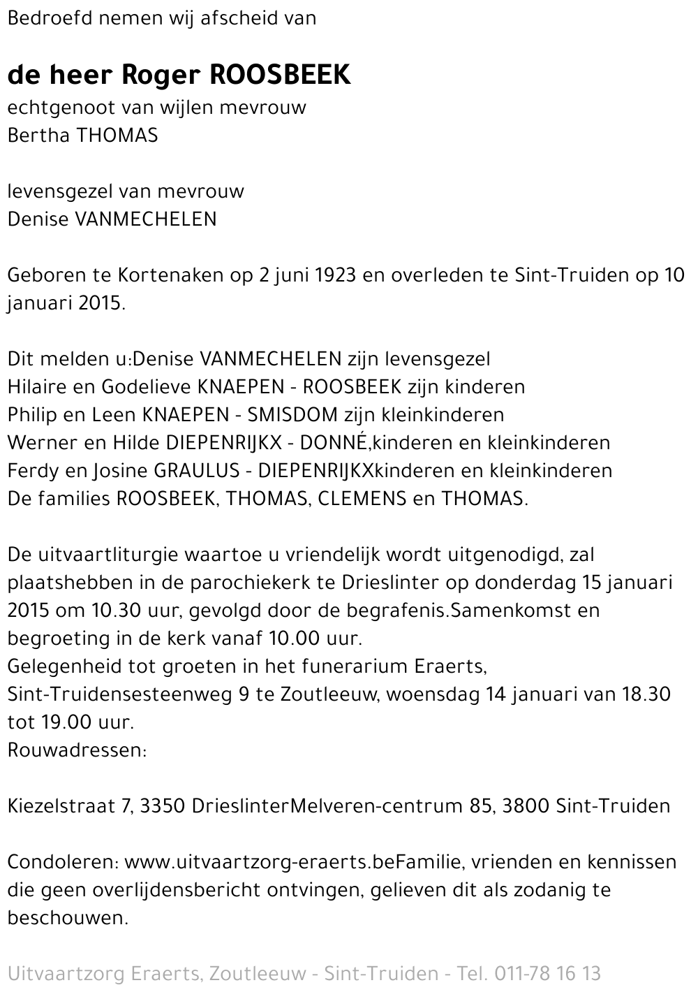 Roger Roosbeek