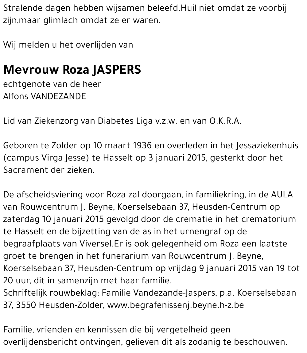 Roza Jaspers