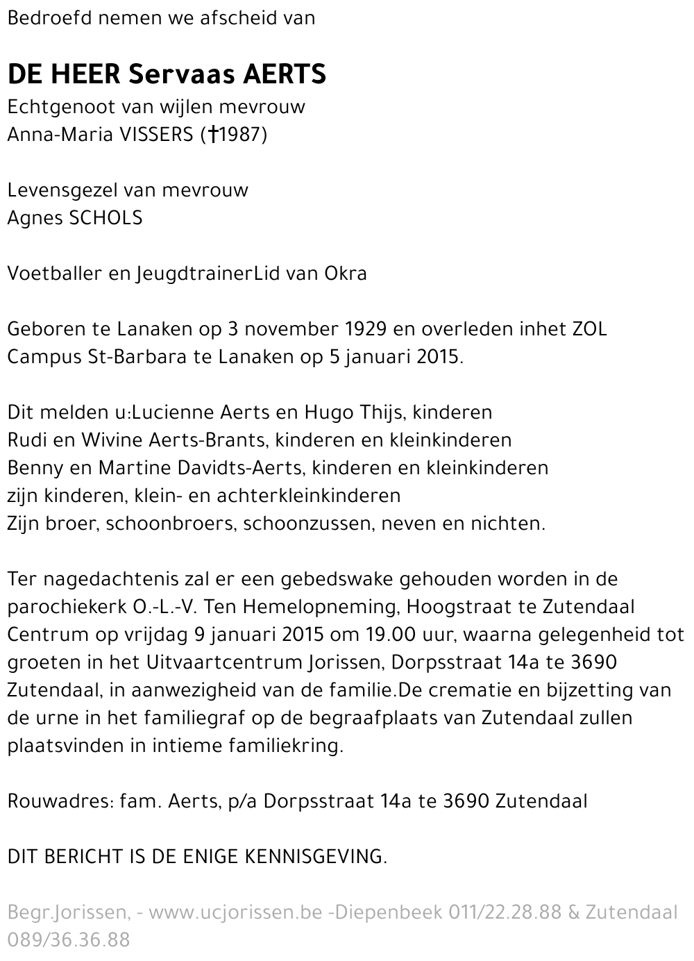 Servaas Aerts