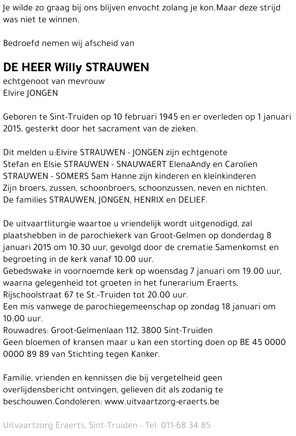 Willy Strauwen