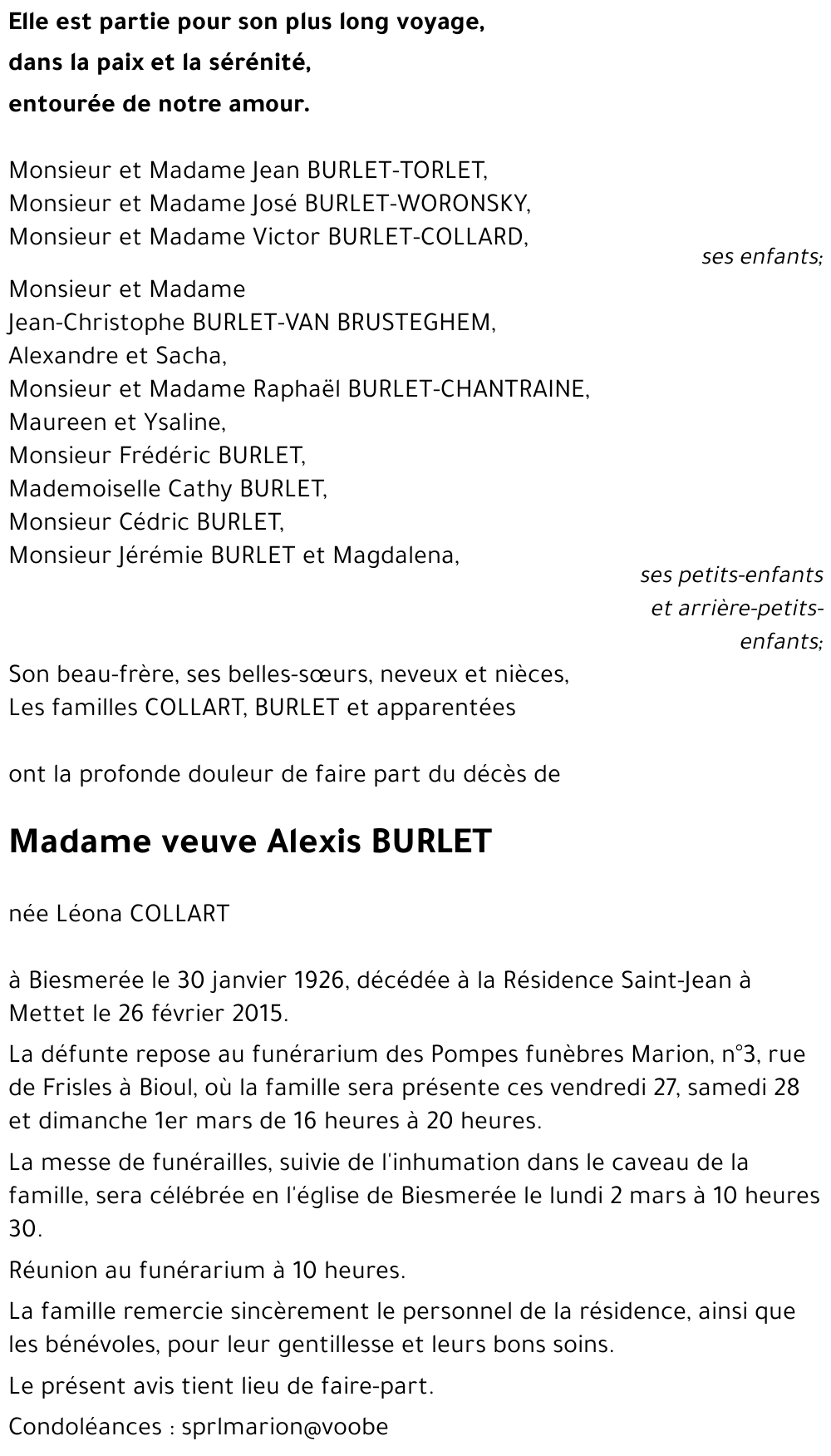 Alexis BURLET