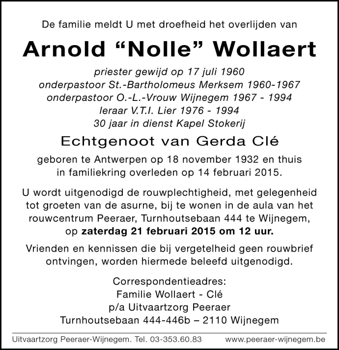Arnold Wollaert