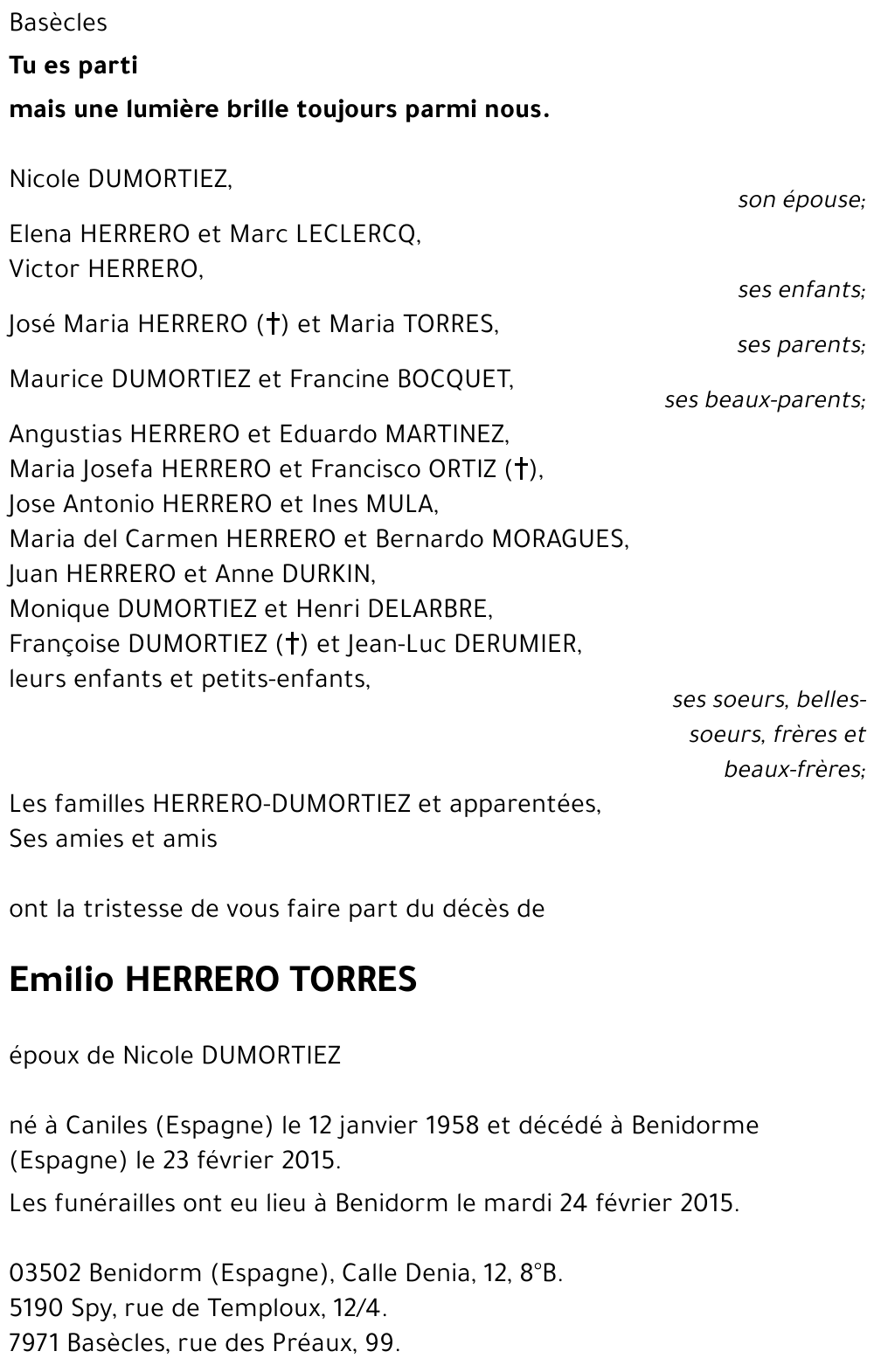 Emilio HERRERO TORRES