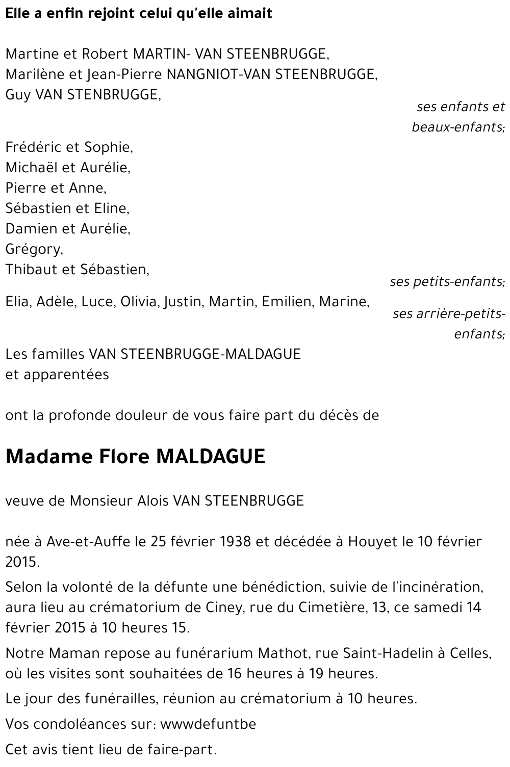 Flore MALDAGUE