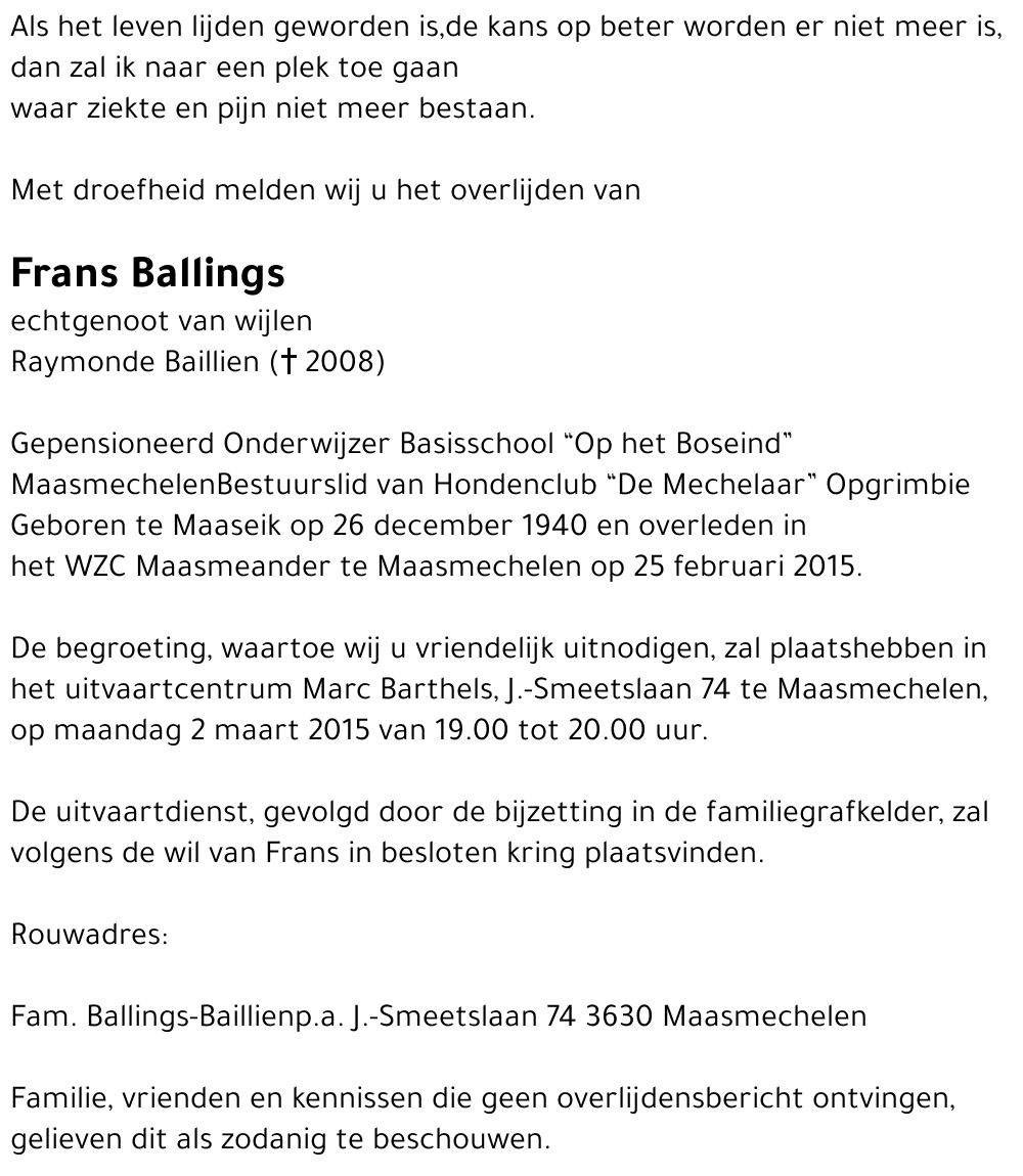 Frans Ballings
