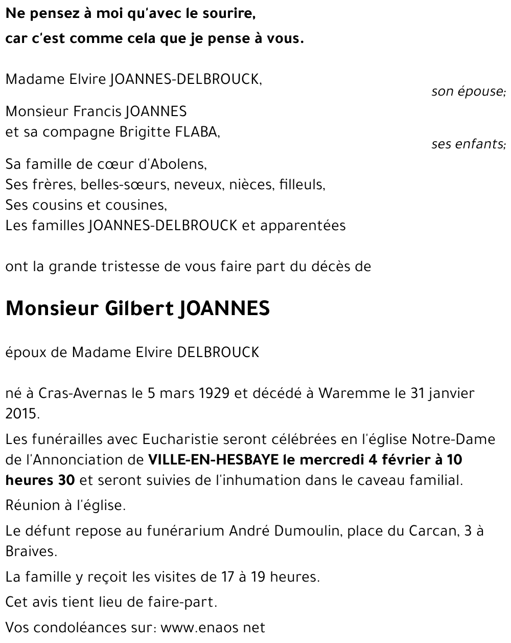 Gilbert JOANNES