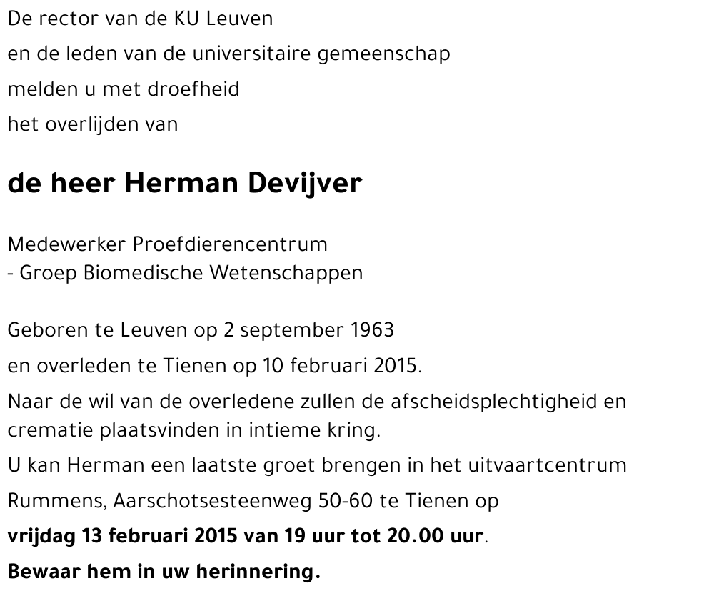 Herman Devijver
