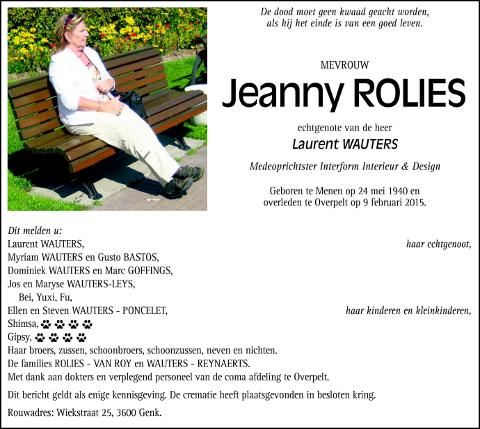 Jeanny Rolies