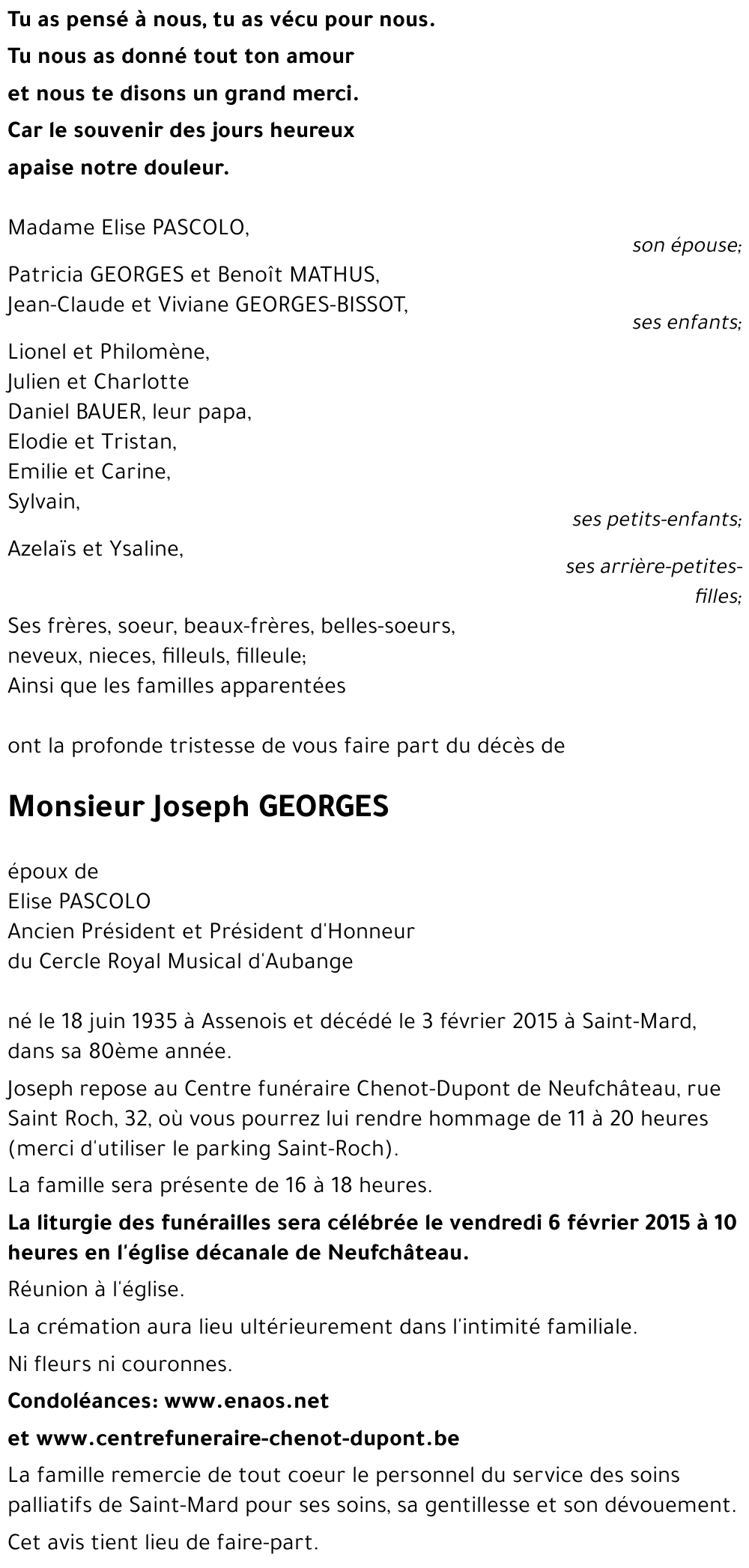 Joseph GEORGES
