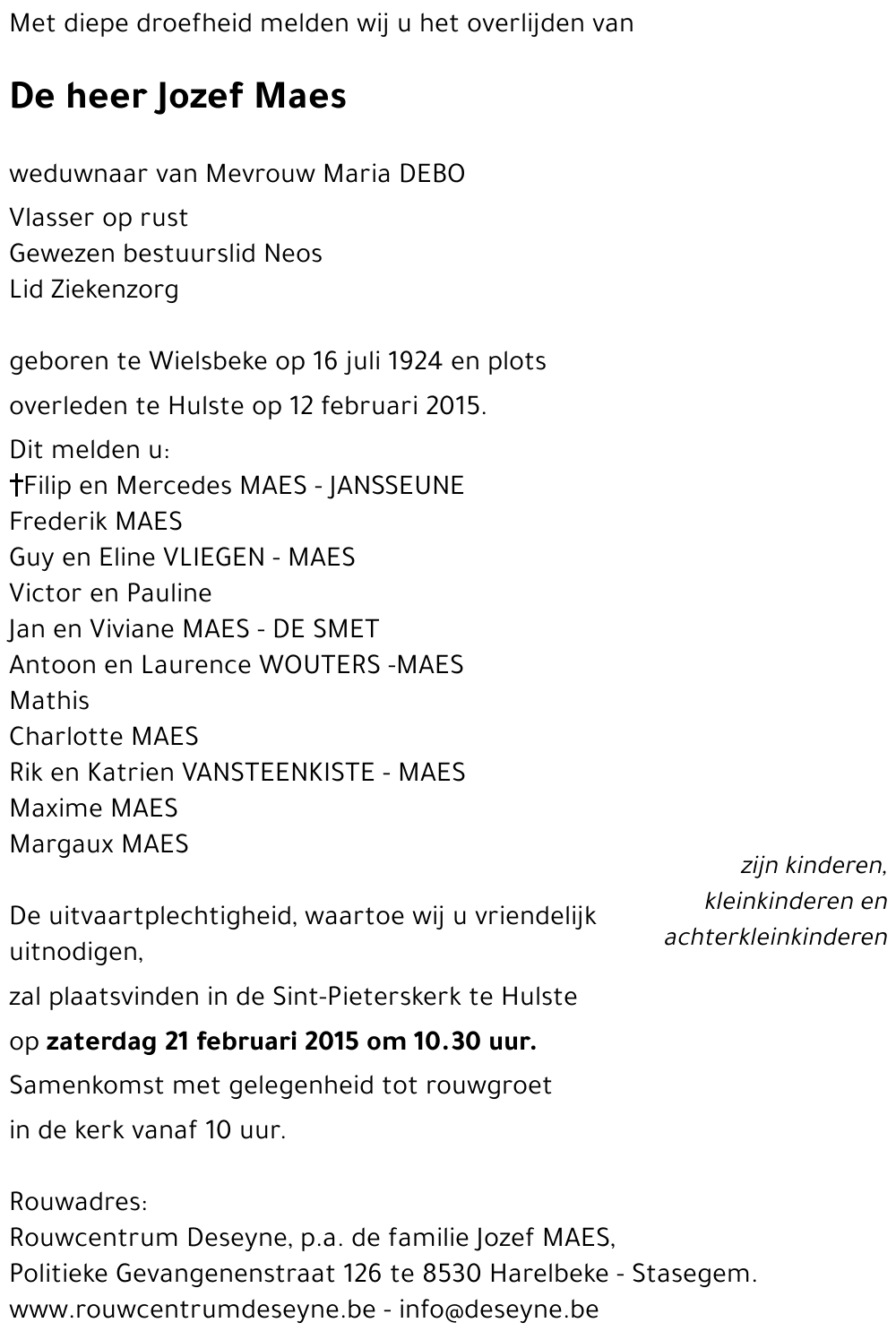 Jozef Maes