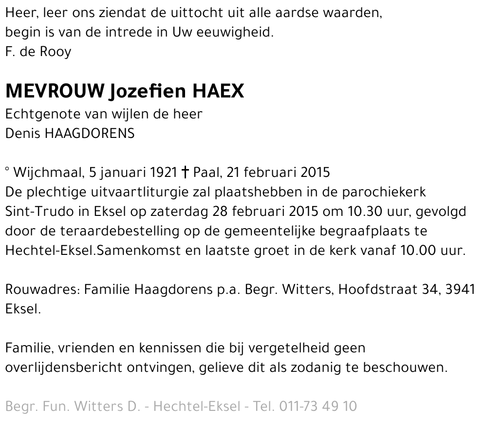 Jozefien Haex