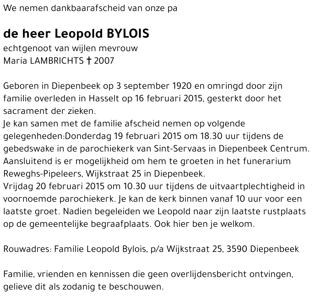 Leopold Bylois