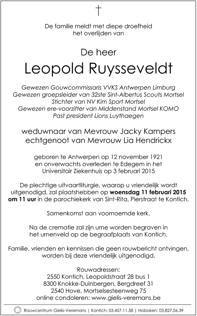 Leopold Ruysseveldt