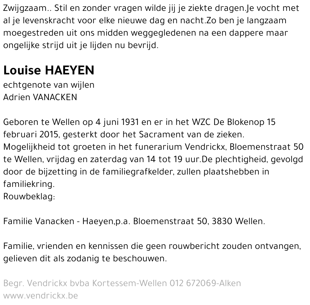 Louise Haeyen