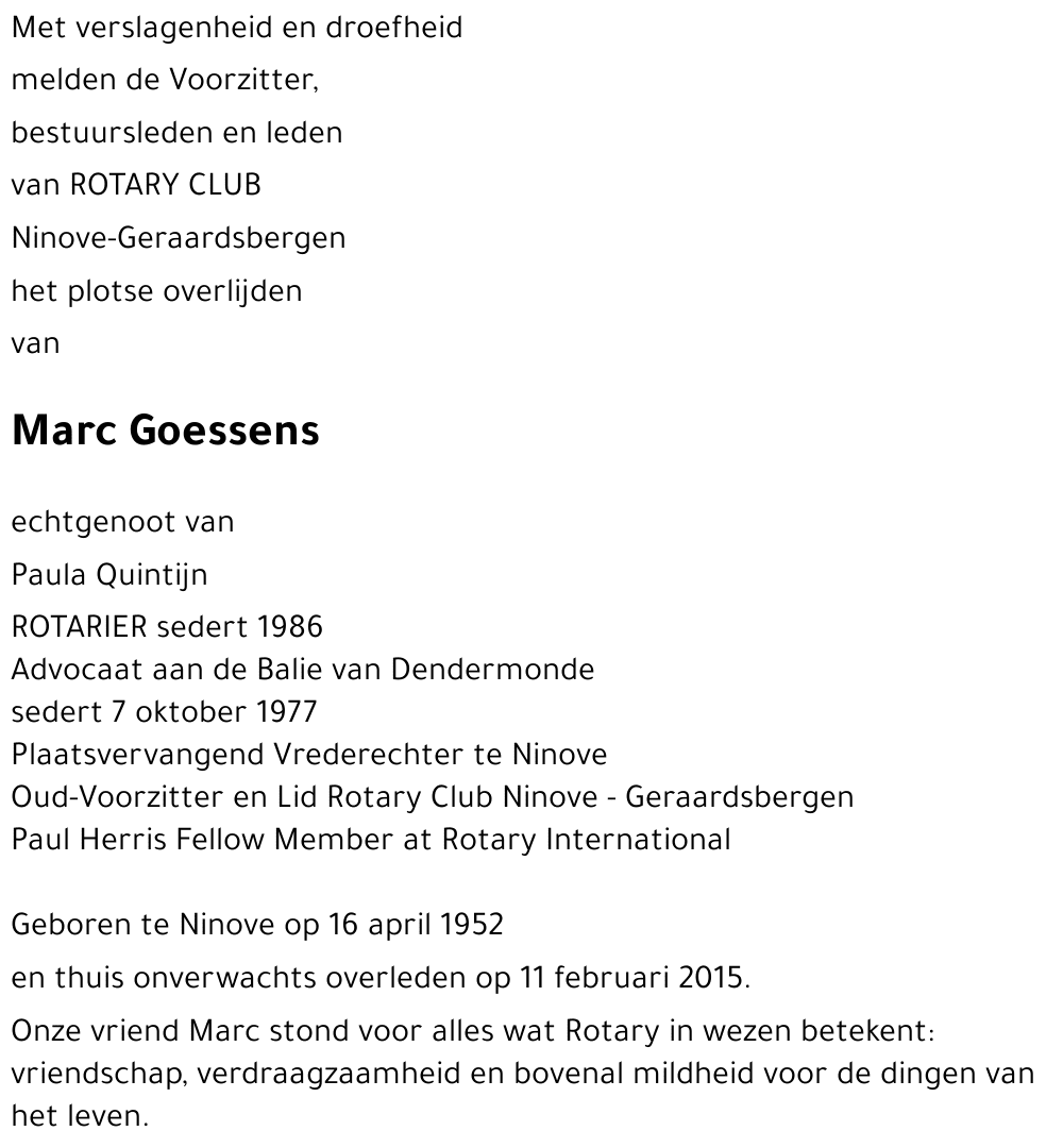 Marc Goessens