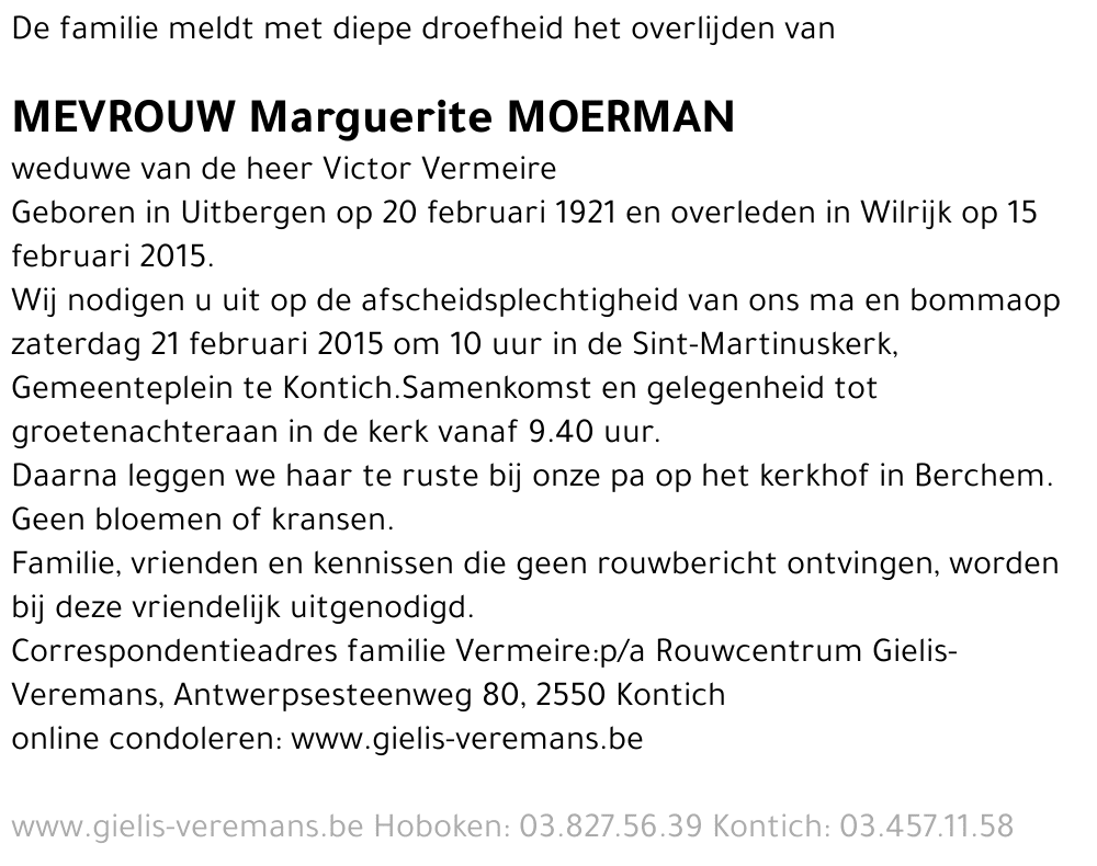 Marguerite Moerman