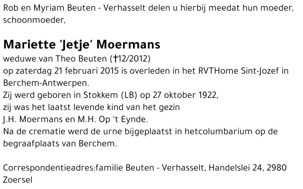 Mariette Moermans