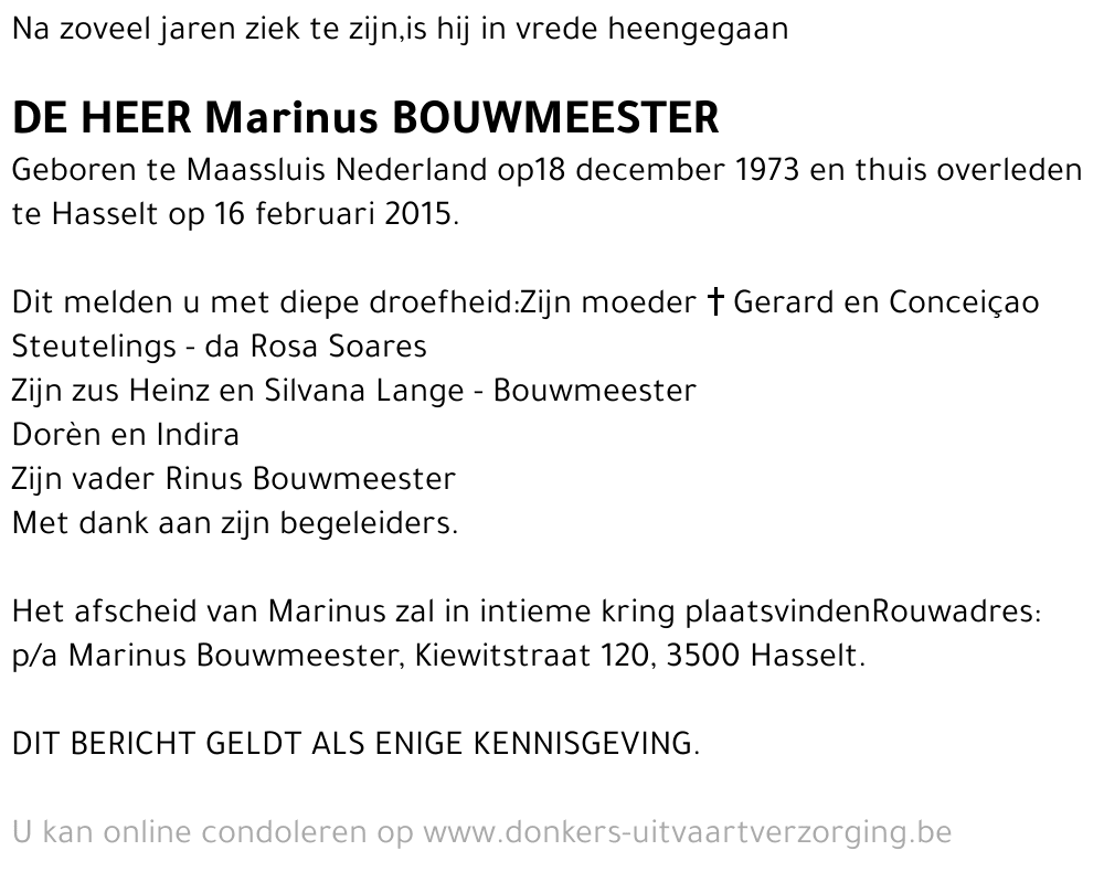 Marinus Bouwmeester