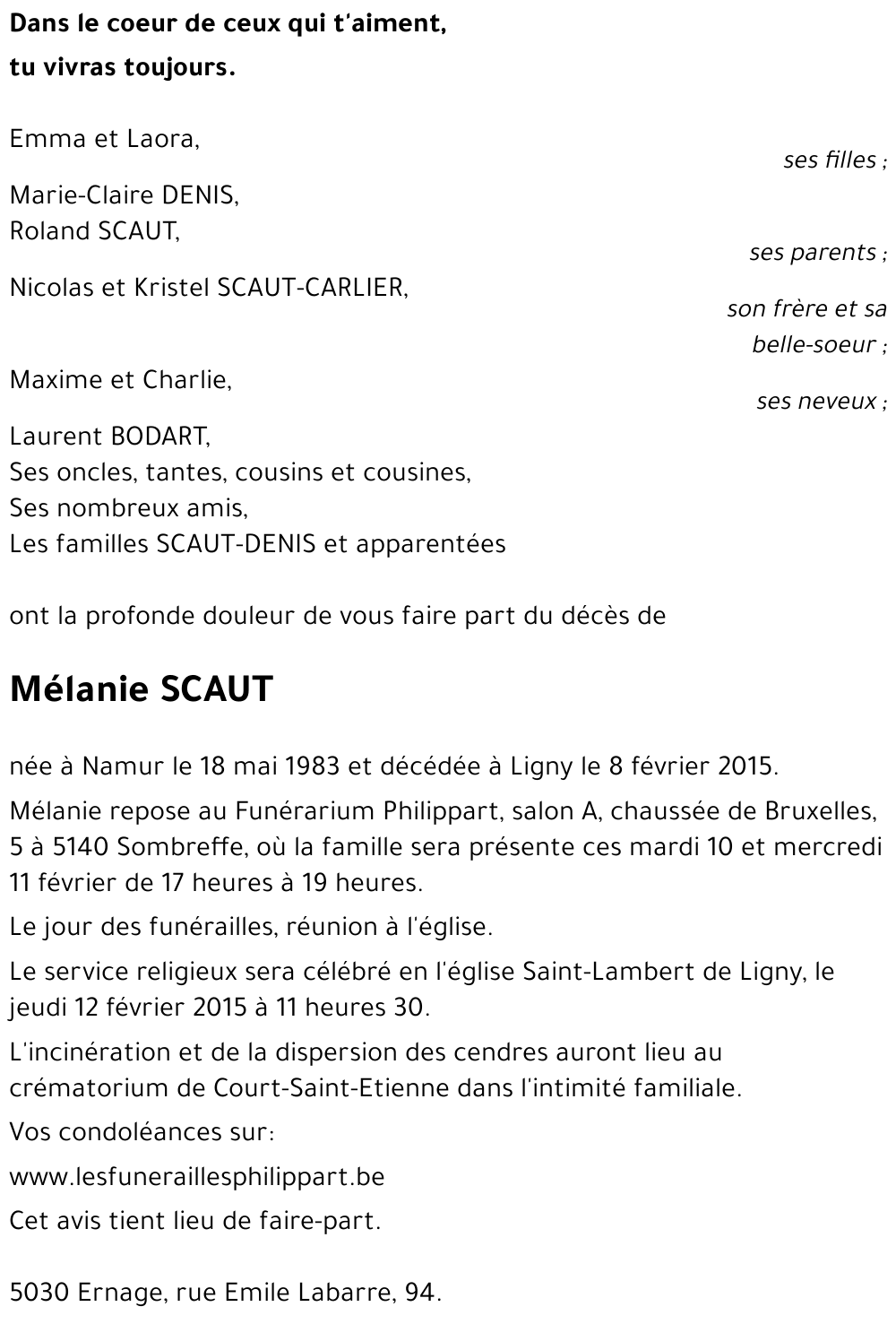 Mélanie SCAUT