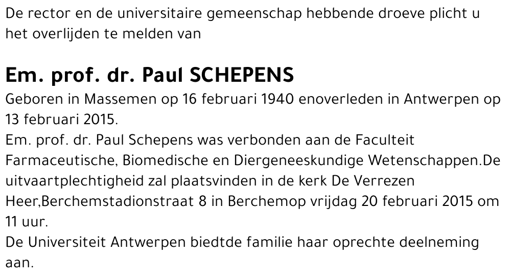 Paul Schepens
