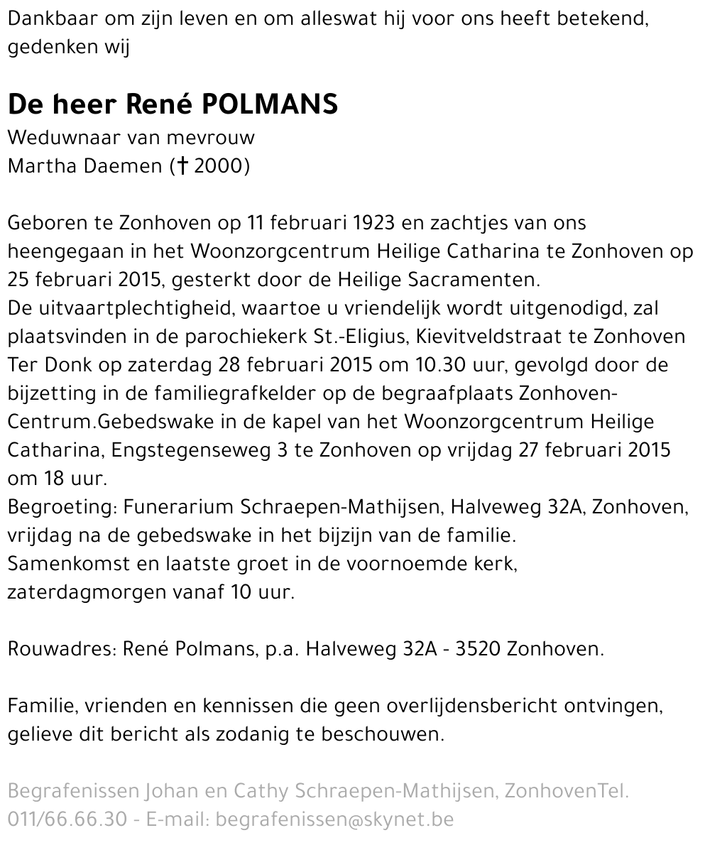 René Polmans