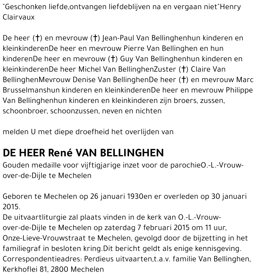 René Van Bellinghen