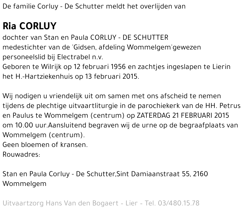 Ria Corluy