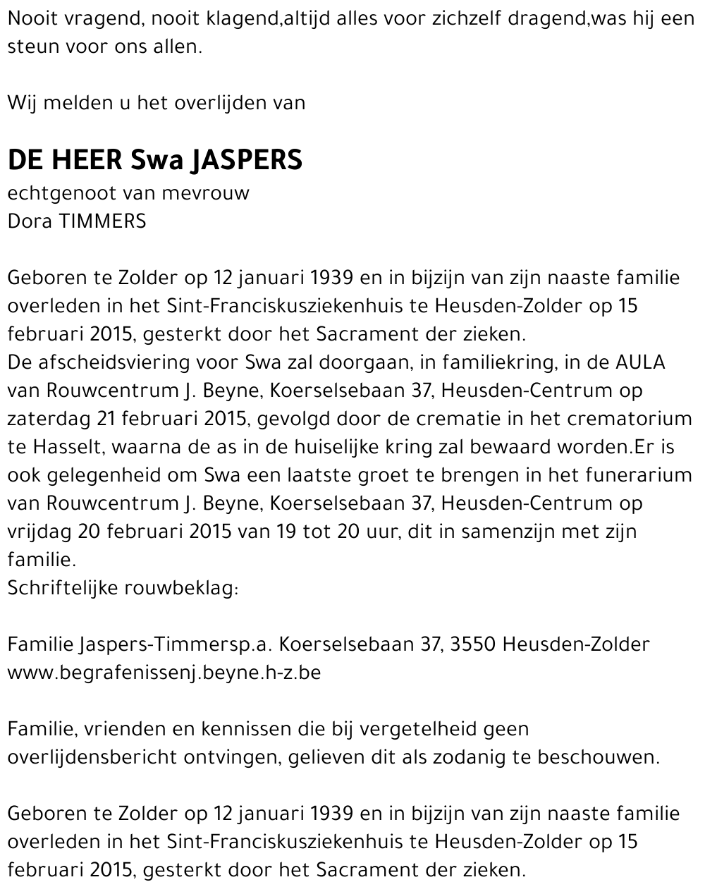 Swa Jaspers