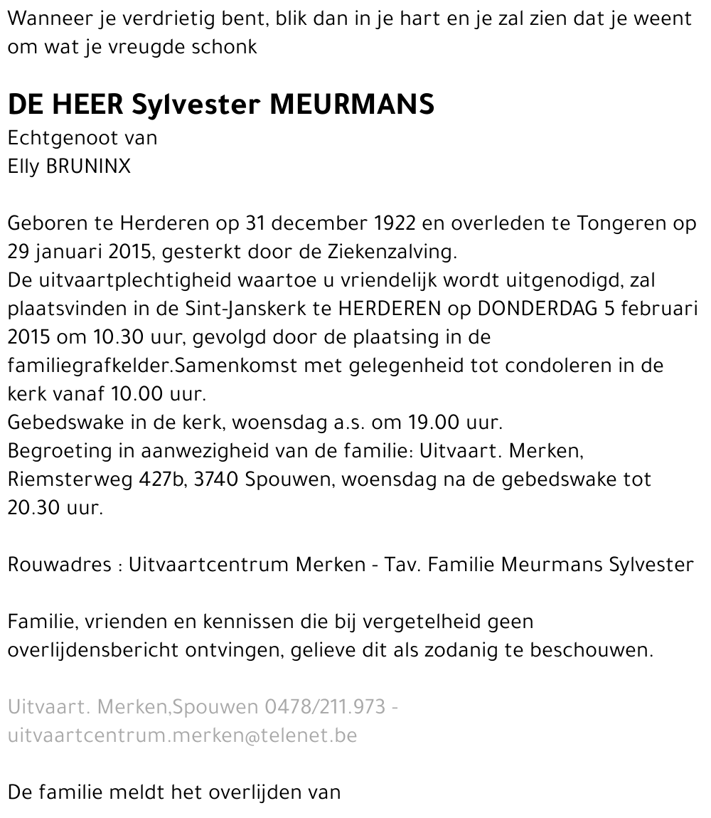 Sylvester MEURMANS