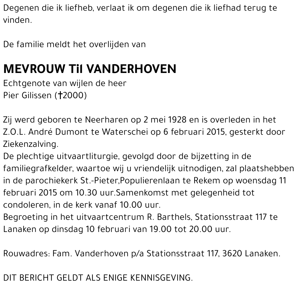 Til Vanderhoven