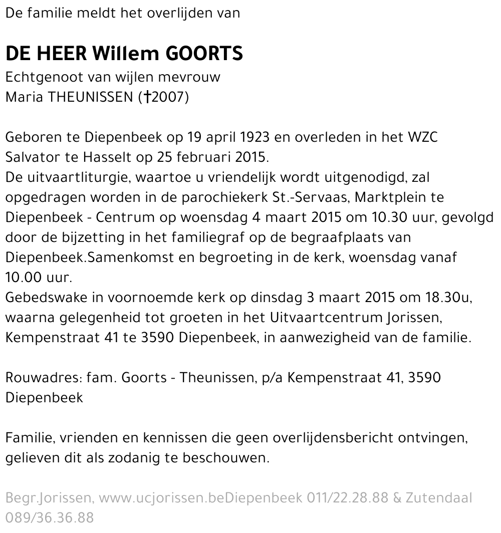 Willem Goorts