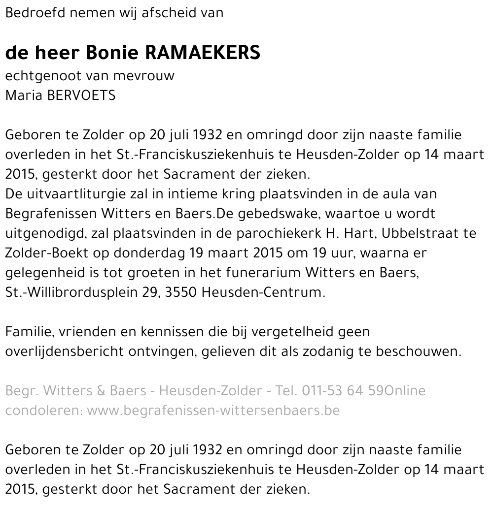 Bonie Ramaekers