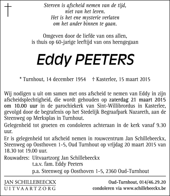 Eddy Peeters