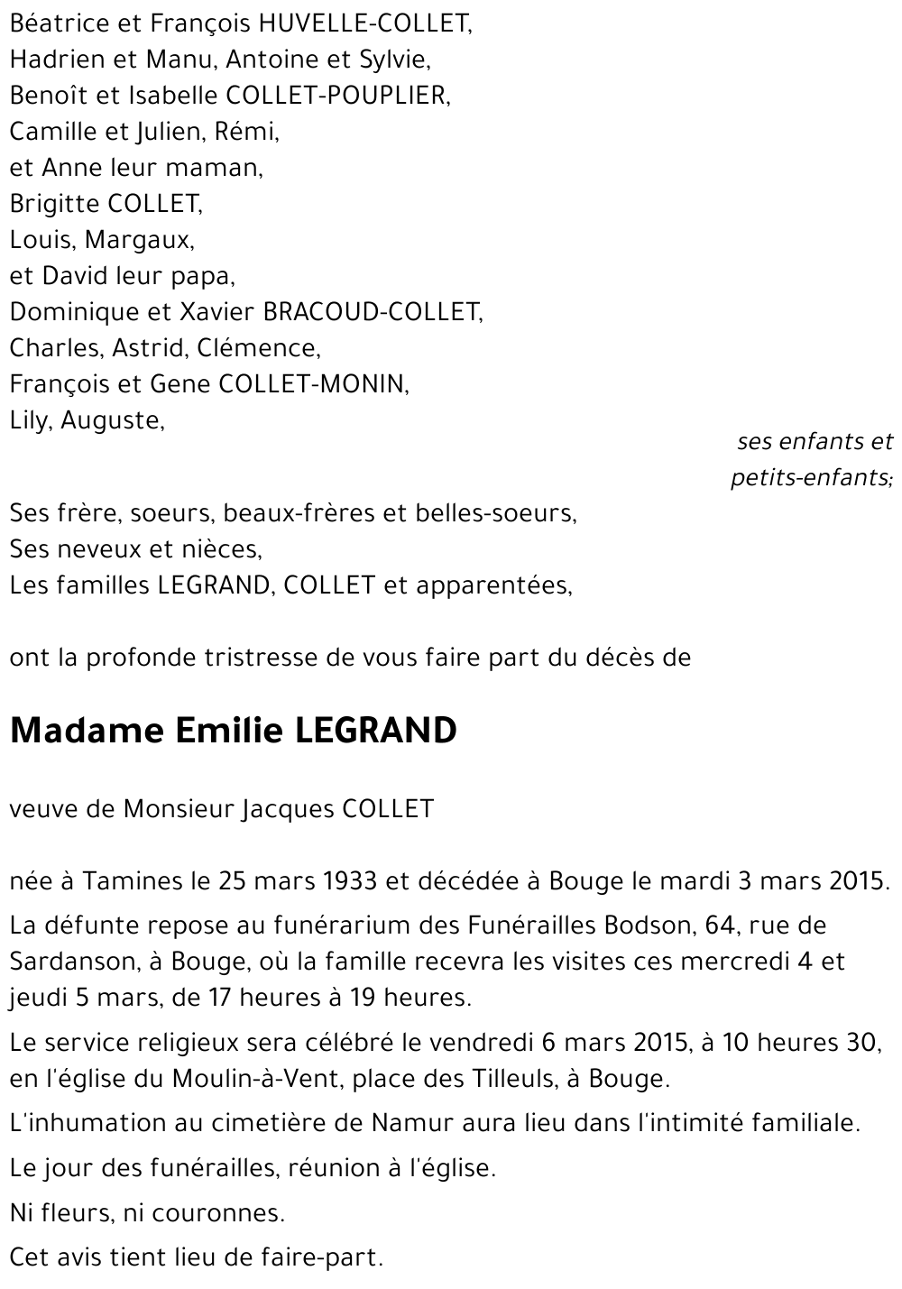 Emilie LEGRAND