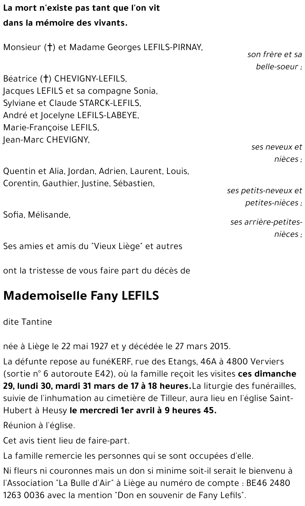 Fany LEFILS